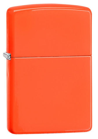 Zippo Neon Orange Pocket Lighter