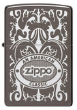 Front view of Zippo American Classic Windproof Lighter.