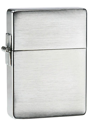 Zippo 1935 Replica Brushed Chrome without Slashes Pocket Lighter