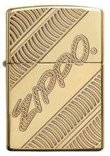 Zippo Armor High Polish Brass Coiled Pocket Lighter