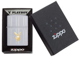 Front view of the Playboy Lighter in one box packaging