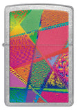 Front view of Zippo Retro Pattern Design Windproof Lighter.