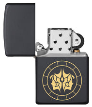 Zippo Gemini Zodiac Sign Black Matte Pocket Lighter