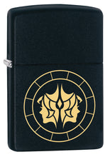 Zippo Gemini Zodiac Sign Black Matte Pocket Lighter