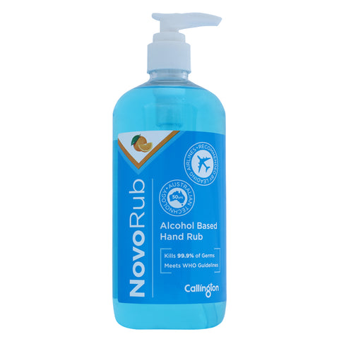 NOVORUB Orange Alcohol based Liquid Sanitizer  250ml