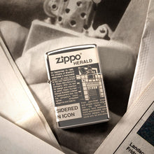 Zippo Newsprint Design