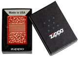 Zippo Kimono Inspired Design Windproof Lighter in its packaging.