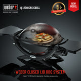 Weber - Q - Gas Grill Q 1200 Black