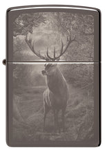 Front view of Deer Design Windproof Lighter.