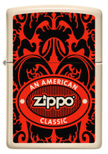 Front view of Zippo American Classic Windproof Lighter.