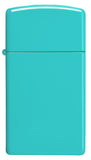 front view of Slim® Flat Turquoise Windproof Lighter.